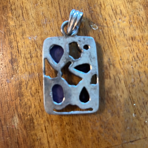 Charoite & Amethyst pendant.   Purple lovers it’s stunning! - Picture 6 of 6